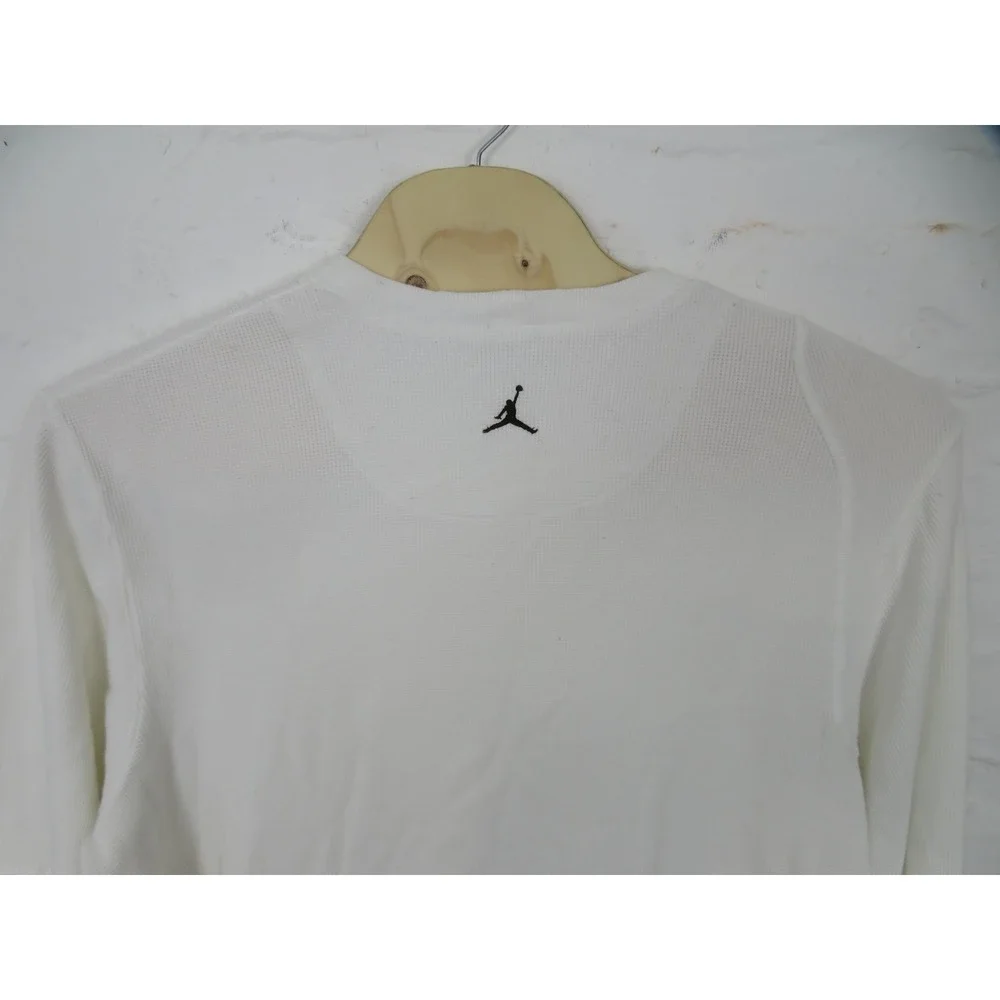 Vtg Air Jordan 2005 Shirt Mens 3XL White Thermal Long Sleeve Jumpman Basketball